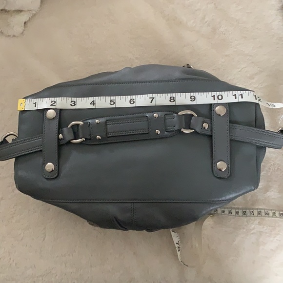 Coach Ashley Ruched Leather Satchel H1169-F17647 - Picture 13 of 15